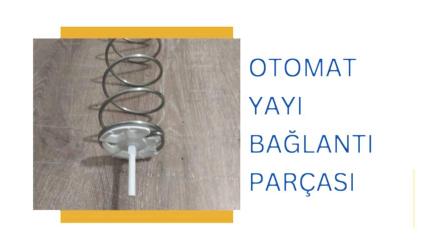 Otomat Makinesi Spiral Motor Bağlantı Parçası Üretimi