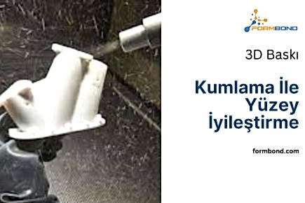 FDM 3D Baskı Parçalarınıza Kumlama ile Profesyonel Dokunuş: Yüzey Kalitesinde Yeni Bir Seviye