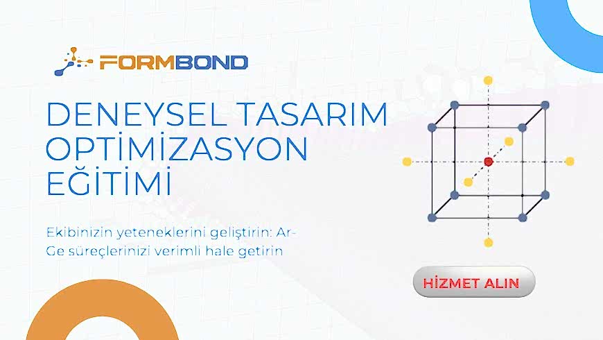 Deney Tasarımı ve Optimizasyon Eğitimi: Verimlilik ve İnovasyon
